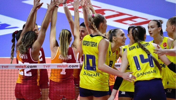 Voleybolda derbi heyecanı