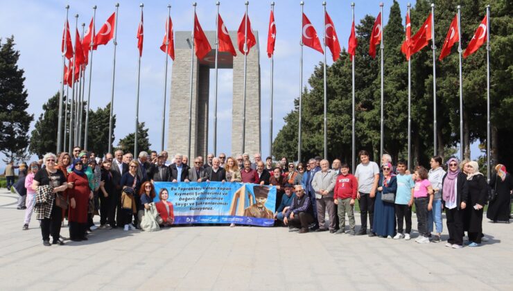  Çanakkale ruhunu yeniden yaşadılar