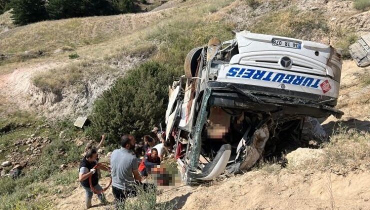 Kars’ta otobüs kazası: 5 ölü 23 yaralı