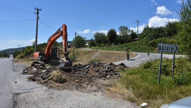 “Tapulu yerim” dedi, kepçeyle yolu kapattı