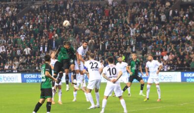 Trendyol 1. Lig: Kocaelispor: 1-Erzurumspor FK: 1