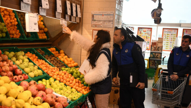 Çayırova’da marketler denetlendi