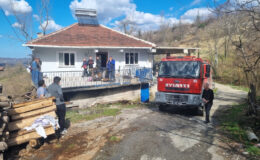 Yığılca’da yangında yaralanan kişi Kocaeli’ye yanık ünitesine getirildi