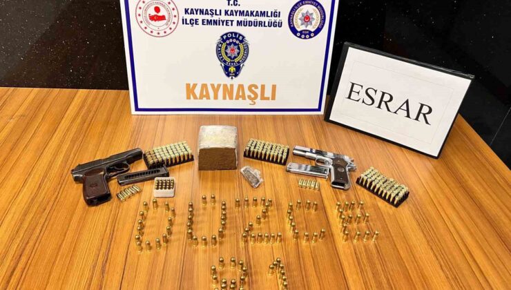 666 Gram Reçi̇ne Esrar Ele Geçi̇ri̇ldi̇