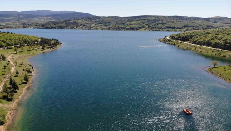 Bolu’nun içme suyu ihtiyacını karşılayan Gölköy Barajı’nda doluluk yüzde 96’ya ulaştı