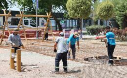 Eskihisar’daki çocuk parkı yenileniyor
