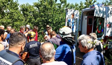 Yalova’da vadiye devrilen traktörün sürücüsü kurtarıldı