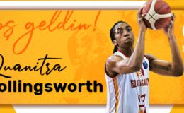 Galatasaray, Quanitra Hollingsworth’ı yeniden kadrosuna kattı