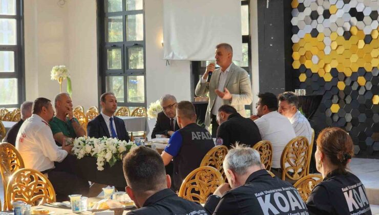 Gölcük’te afet koordinasyon toplantısı düzenlendi