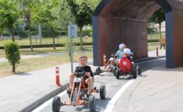 Serdivan Trafik Park’ta yaz tatili heyecanı başladı