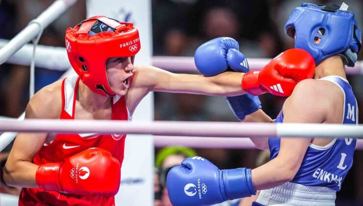 Milli boksör Hatice Akbaş, Paris Olimpiyatları’nda yarı finalde