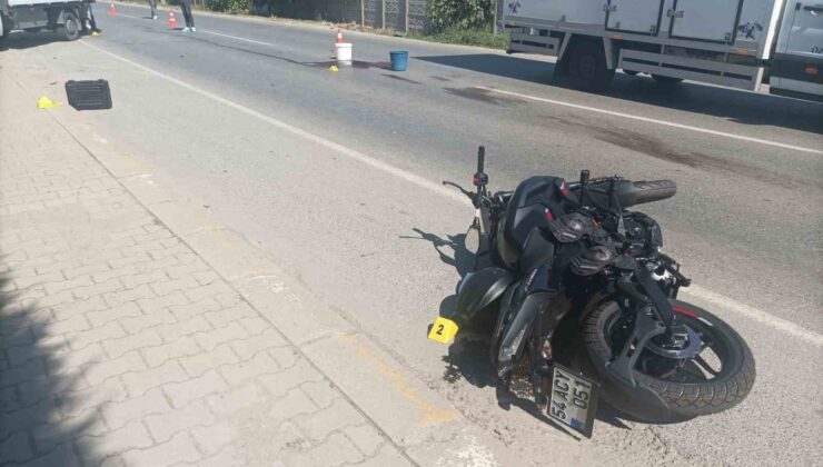 20 yaşındaki motosikletli genç kızın feci ölümü