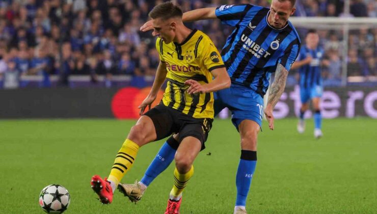 Borussia Dortmund, Club Brugge’yi 3-0’la geçti