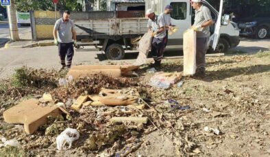 Körfez’de hafta sonu temizlik mesaisi