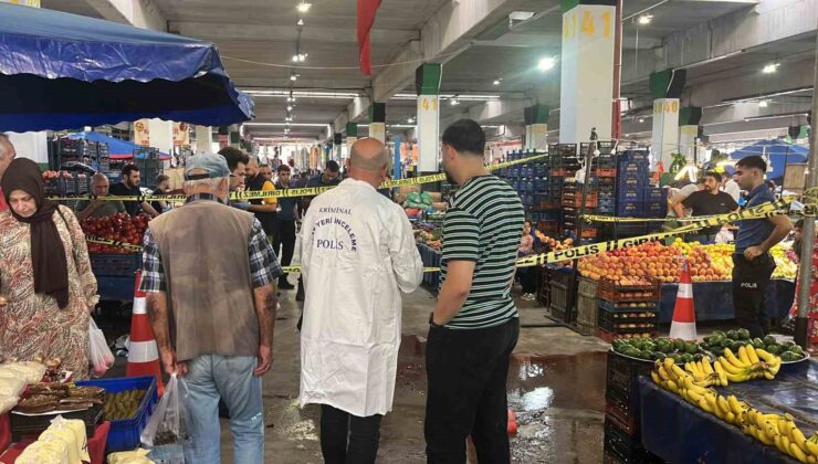 Pazarcı esnafını kalbinden bıçaklayarak öldüren saldırgan yakalandı