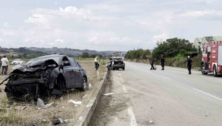 Sakarya’da duble yolda kaza: 1 ölü, 1 yaralı