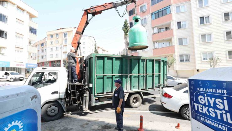 Tonlarca atık geri dönüşüme kazandırıldı