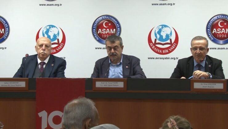 Bakan Tekin: “Müfredatımızı toplamda yüzde 35 oranında sadeleştirmiş olduk”