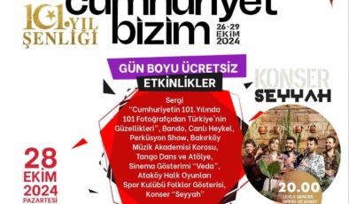 Bakırköy’de Cumhuriyet Bayramı ’101. Yıl Şenliği’ ile kutlanacak