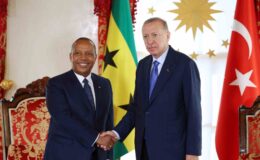 Cumhurbaşkanı Erdoğan, Sao Tome ve Principe Demokratik Cumhuriyeti Başbakanı Trovoada ile görüştü