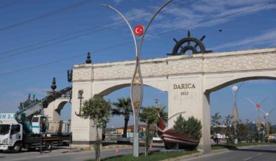 Darıca Şehir Giriş Kapısı yenileniyor