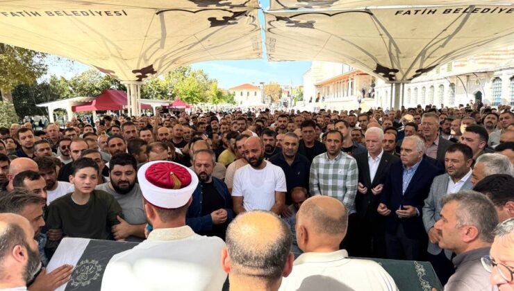 Fatih’te öldürülen İkbal Uzuner son yolculuğuna uğurlandı