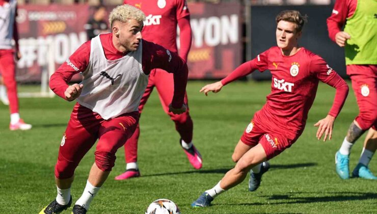 Galatasaray, Elfsborg maçı hazırlıklarını sürdürdü