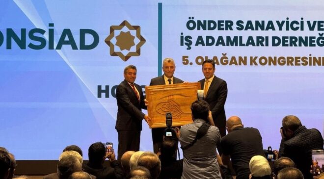 ÖNSİAD’ın 5’inci Olağan Kongresi yapıldı, Ekrem Kap başkan oldu