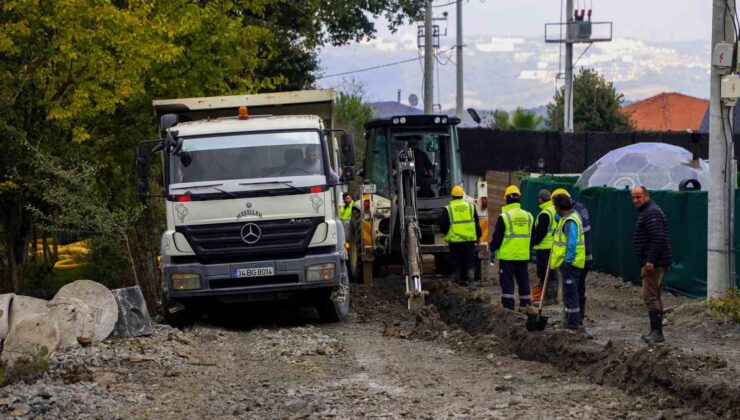 Sakarya’nın o mahallelerine bin 200 metrelik yeni atıksu hattı