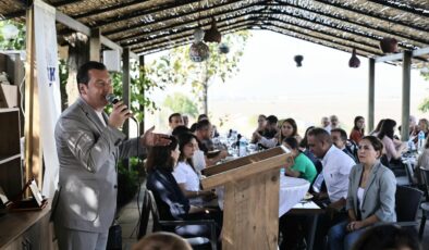 Silivri Belediye Başkanı Balcıoğlu öğretmenlerle kahvaltıda bir araya geldi