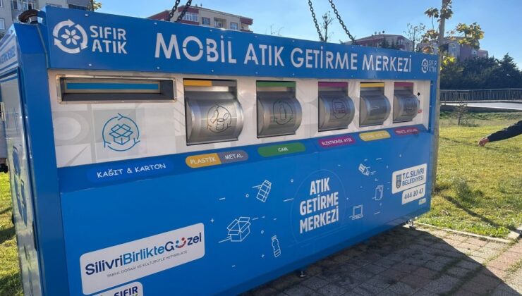 Silivri Belediyesi Mobil Atık Getirme Merkezlerinin sayısını artırıyor