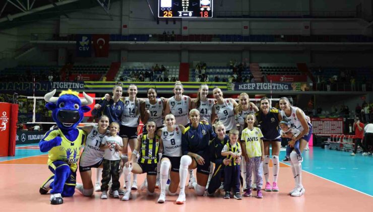 Sultanlar Ligi: Fenerbahçe: 3 – Nilüfer Belediyespor: 0