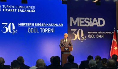 Ticaret Bakanı Bolat, MESİAD 30’uncu Yıl Değer Katanlar Ödül Töreni’ne katıldı