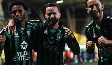 Kocaelispor, 3 puanı 3 golle aldı