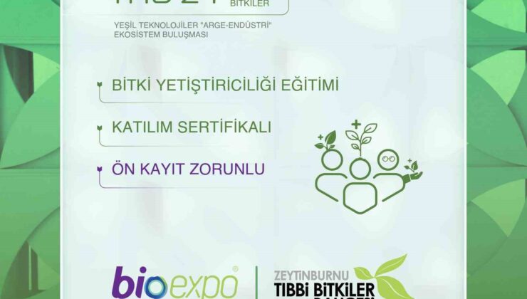 Zeytinburnu Tıbbi Bitkiler BİOEXPO etkinliklerine katılacak