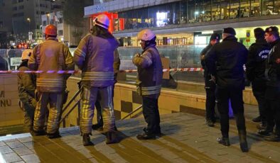 Seyrantepe-Hacıosman Metro Hattı’nın Taksim durağında intihar